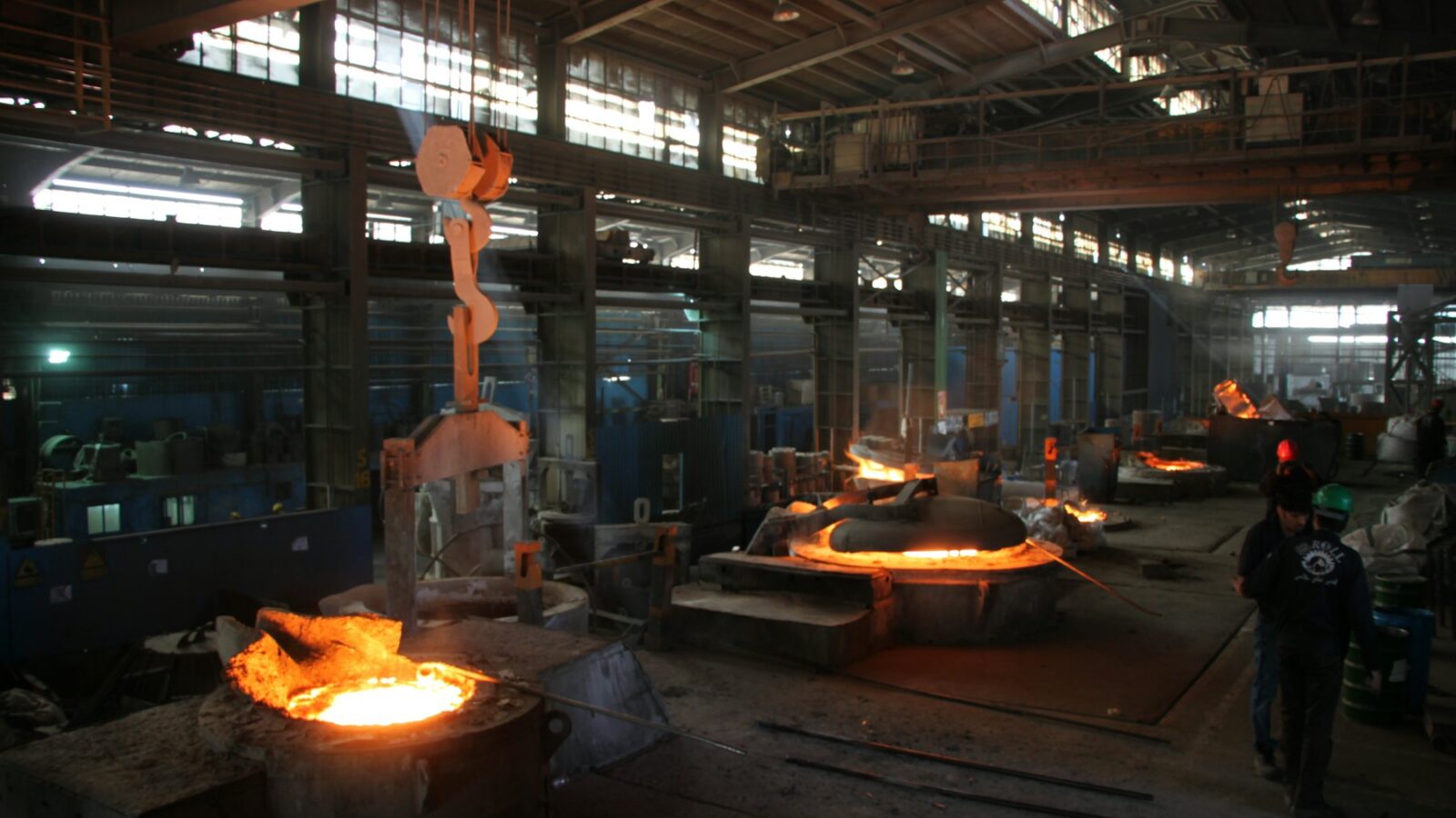 Acciaieria elettrica in esercizio