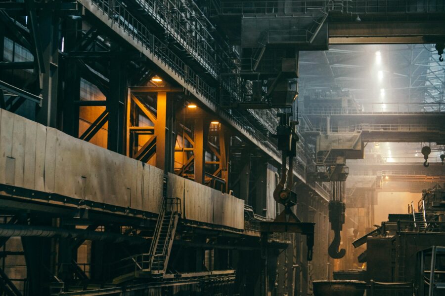 Interno di impianto industriale